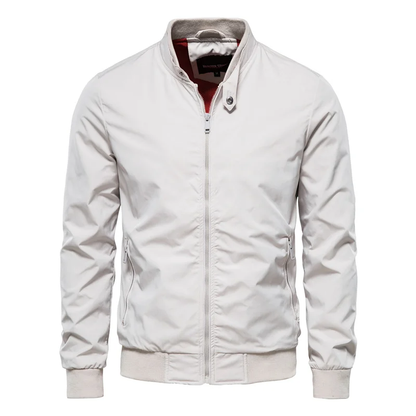 Men's Traditional Full-Zip Bomber Jacket