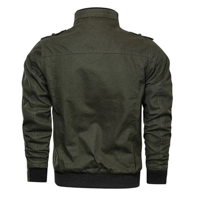 Men's Everyday Zip-Front Bomber Jacket