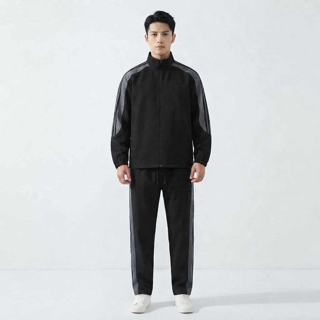 Men's Zip Jacket and Joggers Tracksuit Set