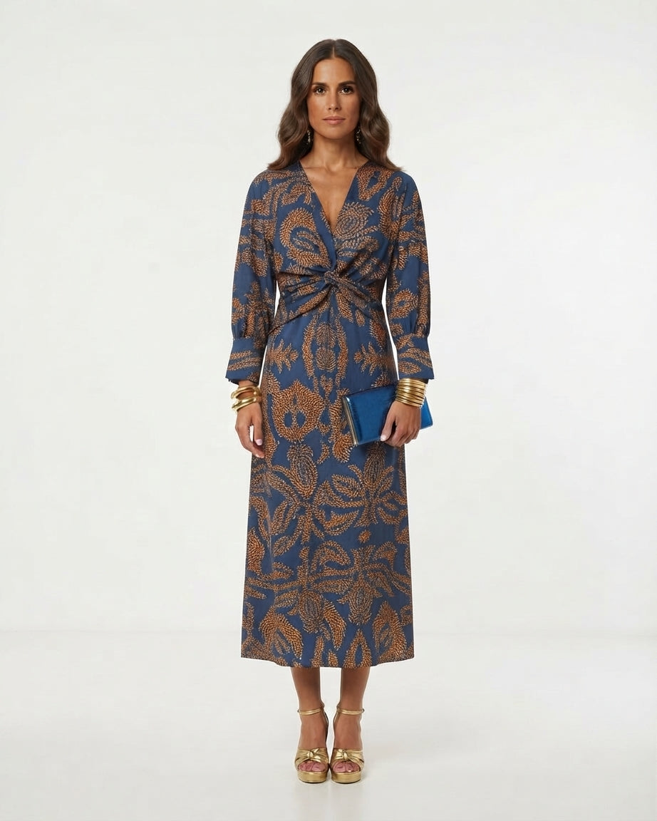 Women's A-Line Wedding Guest Maxi Dress