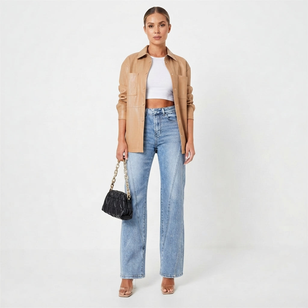 Women's Traditional Straight-Leg Denim Jeans