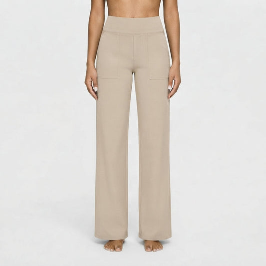 Women's High-Rise Wide-Leg Pants