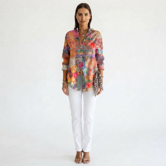 Women's Retro Summer Casual Blouse