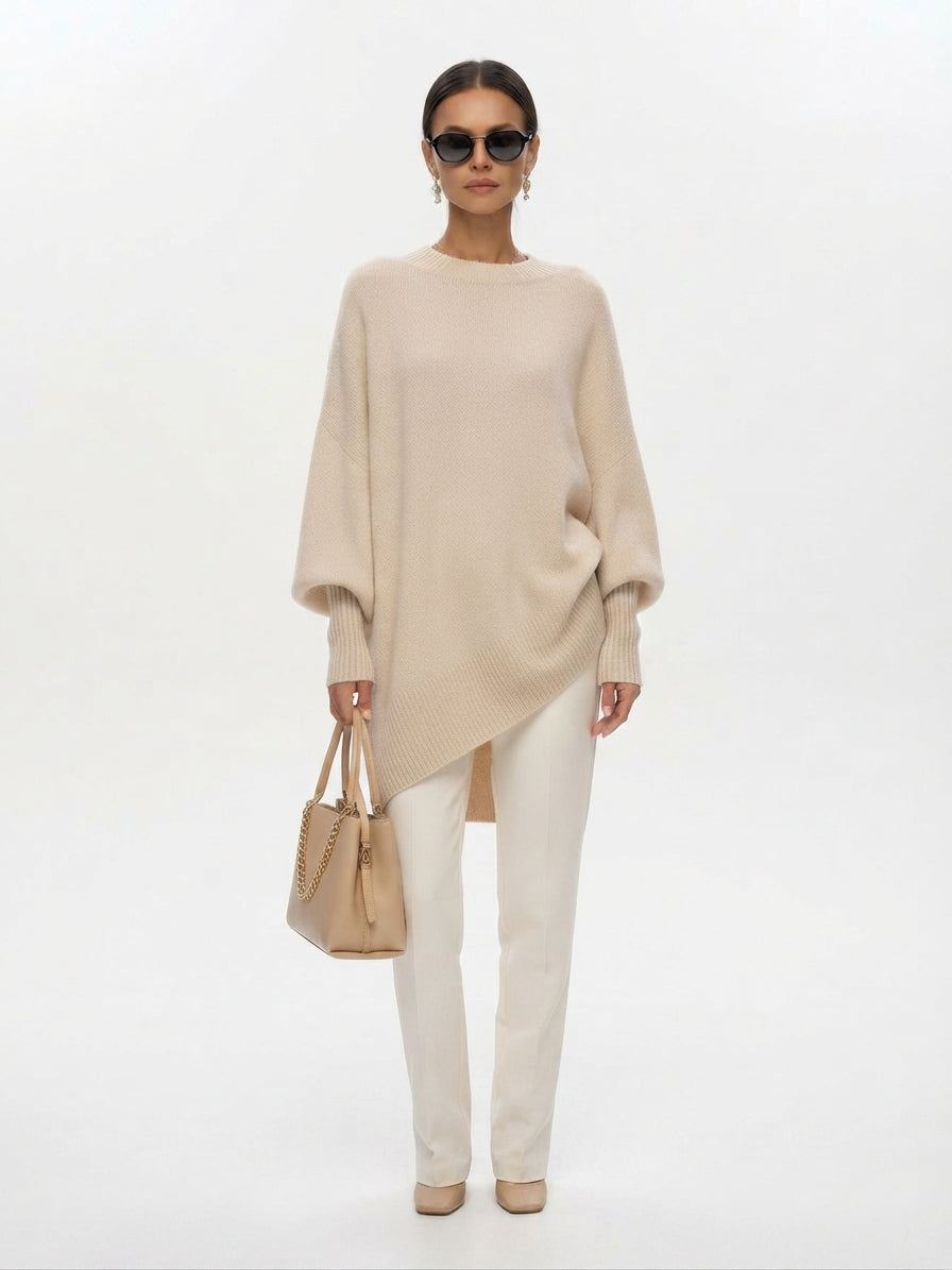 Women's Oversized Sweater-Style Shorts and Top Co-ord
