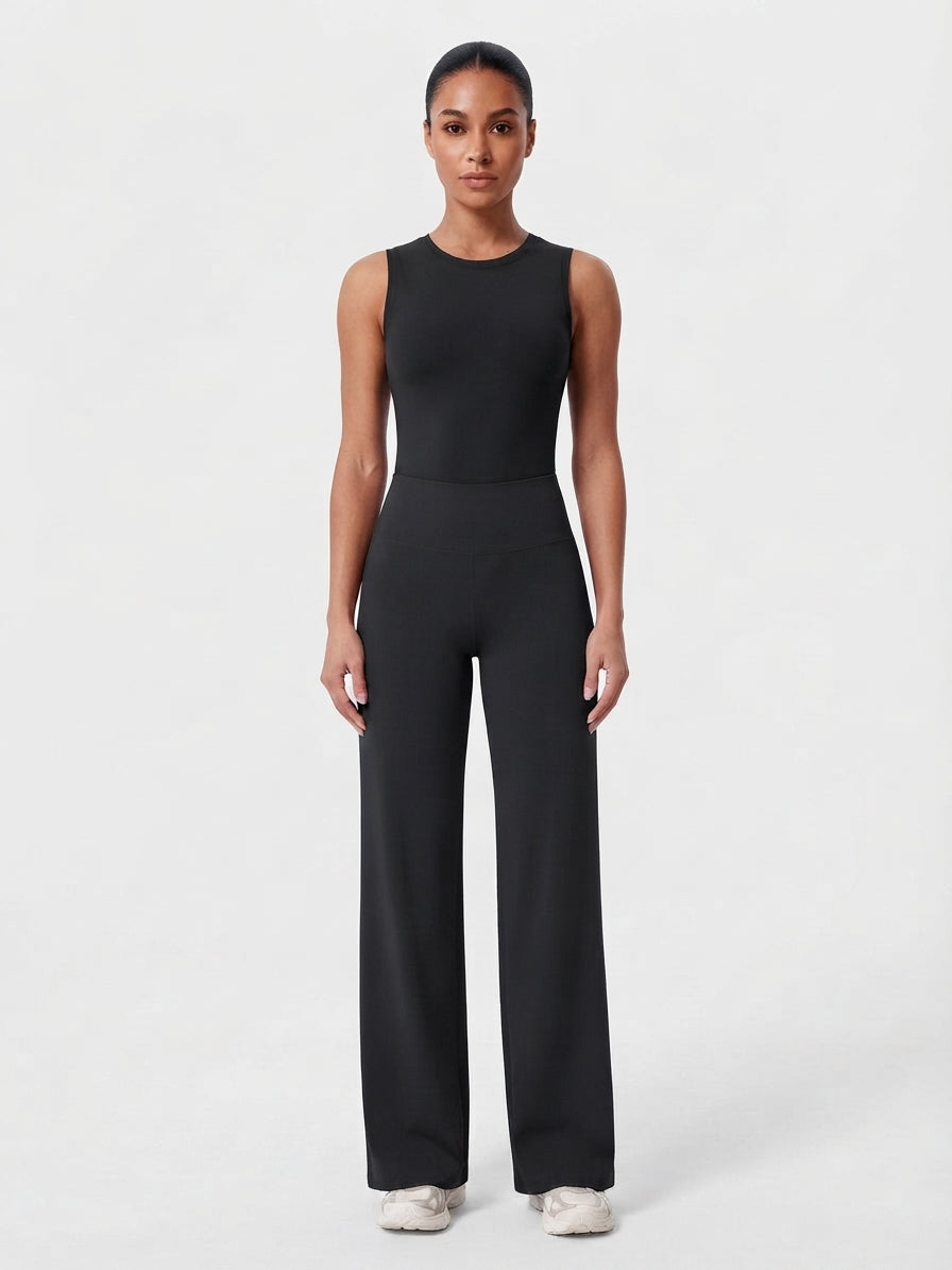 Women's High-Rise Flared Summer Pants