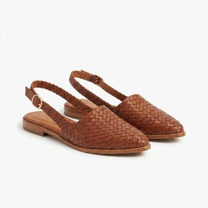 Women's Interwoven Flat Slip-On Loafers