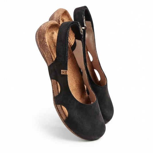 Women's Cutout Side Slingback Flats