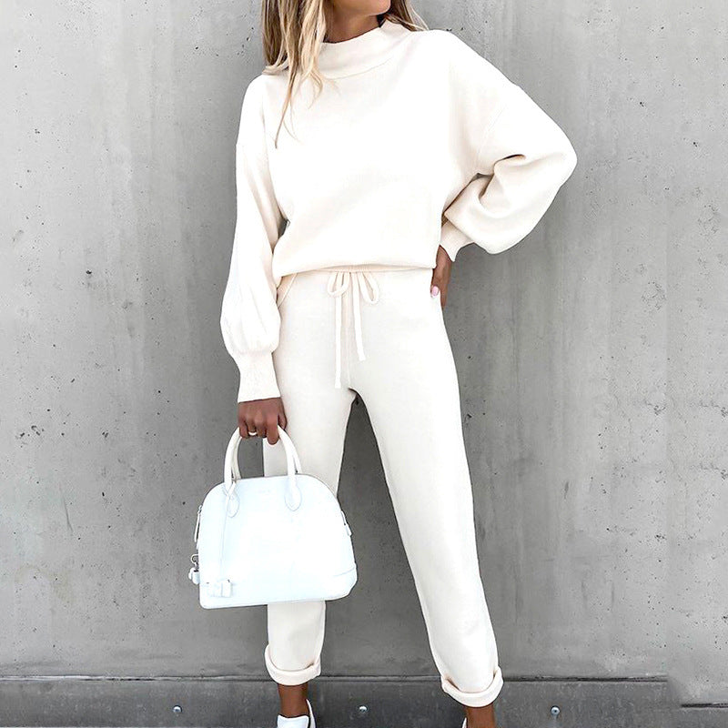 Women's Loose-Fitting Two-Piece Loungewear Set